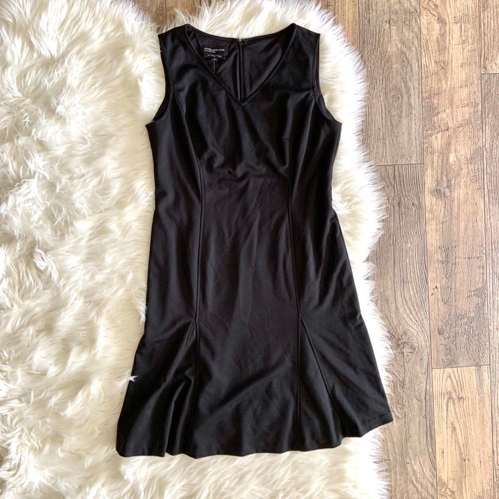 Jones New York  Sleeveless Stretch Black
